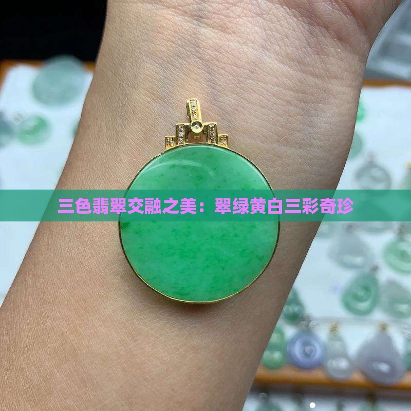 三色翡翠交融之美：翠绿黄白三彩奇珍