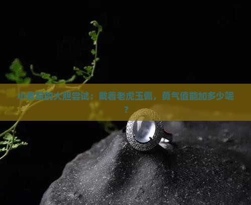 小老鼠的大胆尝试：戴着老虎玉佩，勇气值能加多少呢？