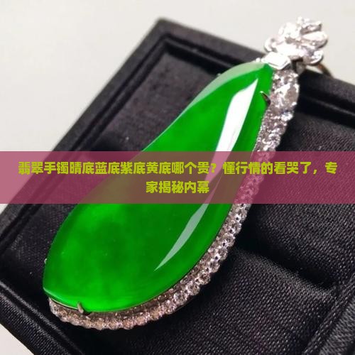 翡翠手镯晴底蓝底紫底黄底哪个贵？懂行情的看哭了，专家揭秘内幕
