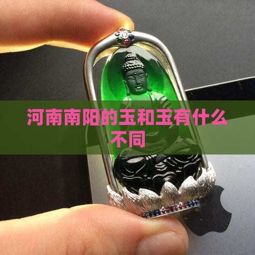 河南南阳的玉和玉有什么不同