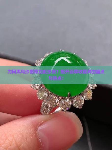 为何黑乌沙墨翠如此珍贵？揭开翡翠收藏界的痛点与热点！