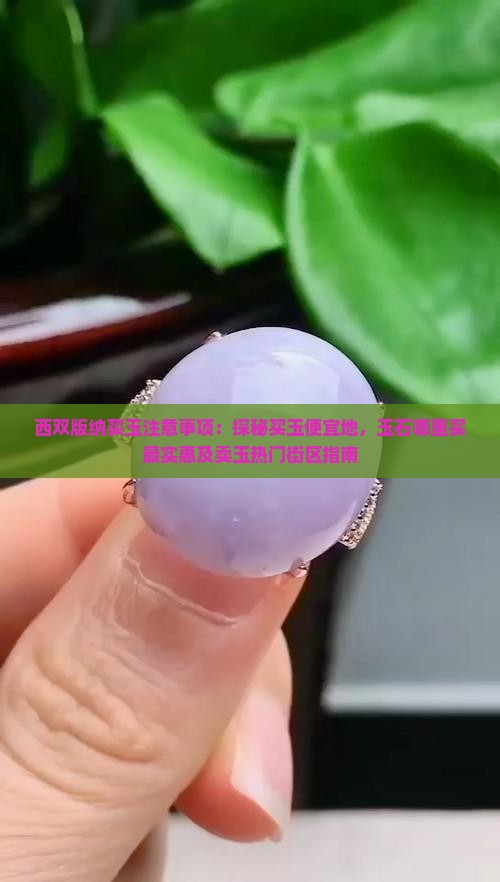 西双版纳买玉注意事项：探秘买玉便宜地，玉石哪里买最实惠及卖玉热门街区指南