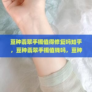 豆种翡翠手镯值得修复吗知乎
