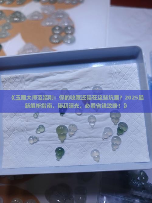玉雕大师范浩刚