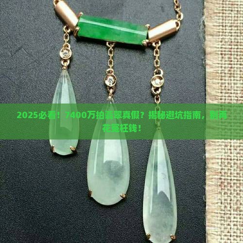 7400万拍翡翠真假