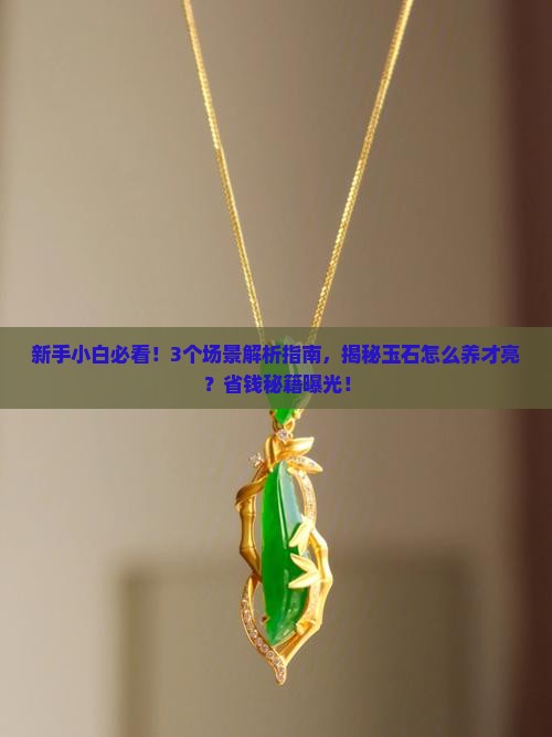 玉石靠人养
