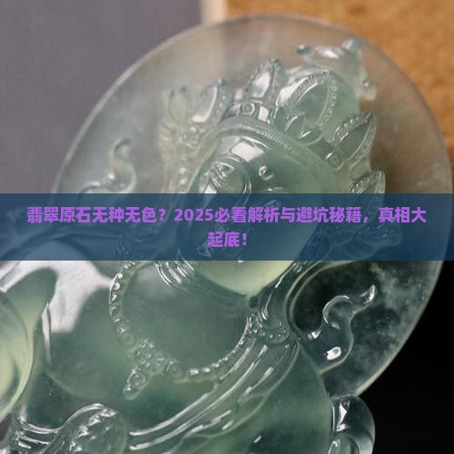 翡翠原石无种无色怎么回事