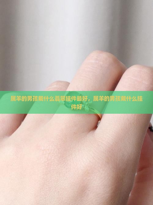 属羊的男孩戴什么翡翠挂件最好