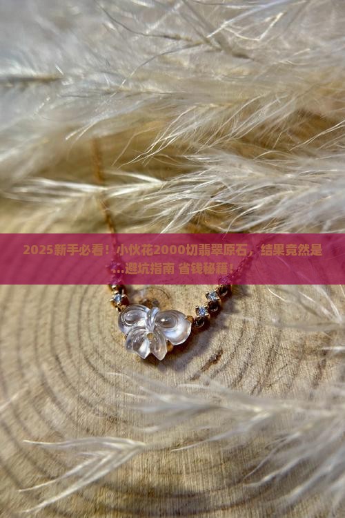 小伙花2000切个翡翠原石