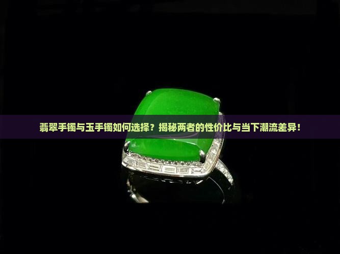 翡翠手镯与玉手镯如何选择？揭秘两者的性价比与当下潮流差异！