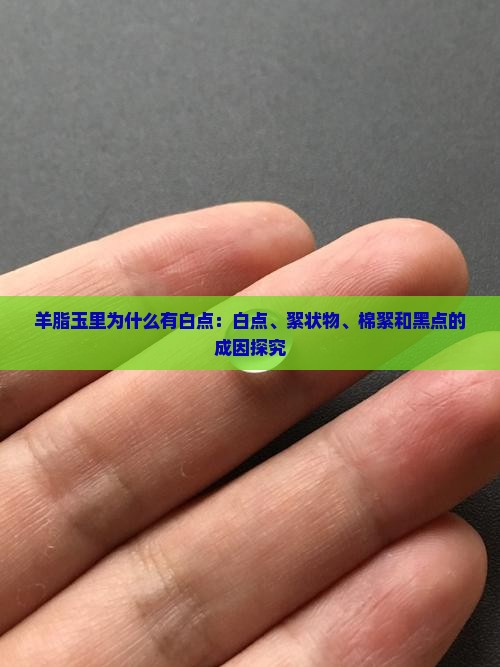 羊脂玉里为什么有白点：白点、絮状物、棉絮和黑点的成因探究