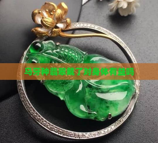 马牙种翡翠戴了对身体有益吗