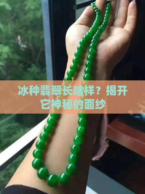 冰种翡翠长啥样？揭开它神秘的面纱