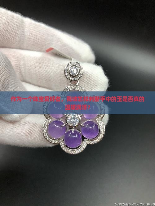 作为一个珠宝爱好者，我该怎样判断手中的玉是否真的温暖润泽？