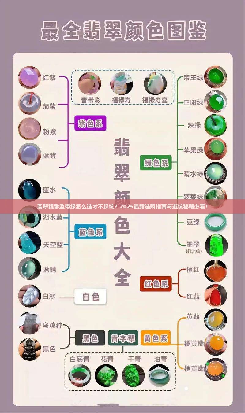 翡翠貔貅坠带绿