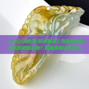 海底羊脂玉有什么功效