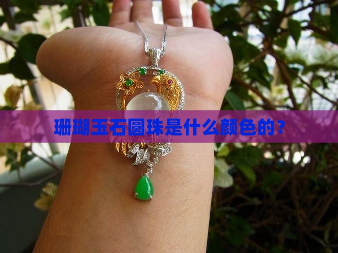 珊瑚玉石圆珠是什么颜色