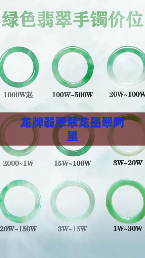 翡翠墨绿龙