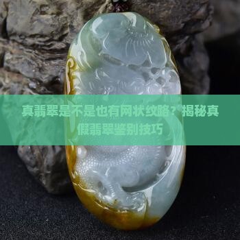 真翡翠是不是也有网状纹路