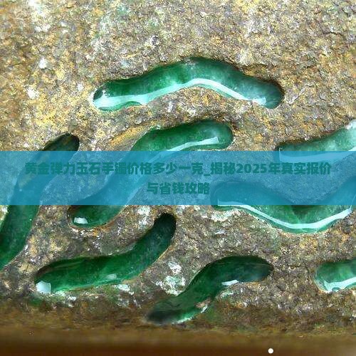 黄金弹力玉石手镯价格多少一克