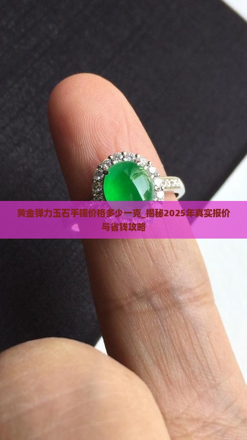 黄金弹力玉石手镯价格多少一克