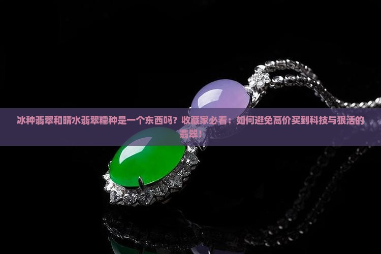 冰种翡翠和晴水翡翠糯种是一个东西吗 冰种翡翠和晴水翡翠糯种是一个东西吗