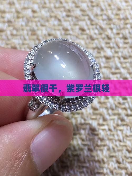 翡翠很干紫罗兰很轻 翡翠很干紫罗兰很轻