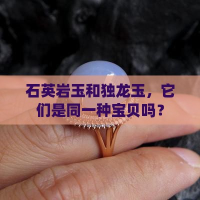石英岩玉是独龙玉吗