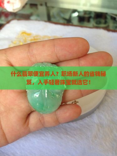 什么翡翠便宜养人