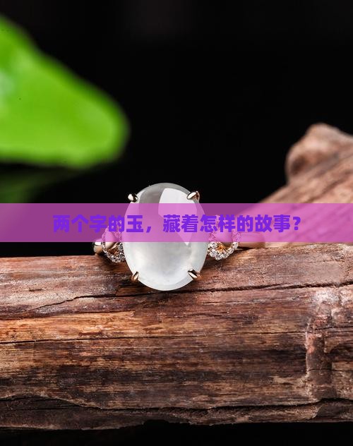 两个字的玉