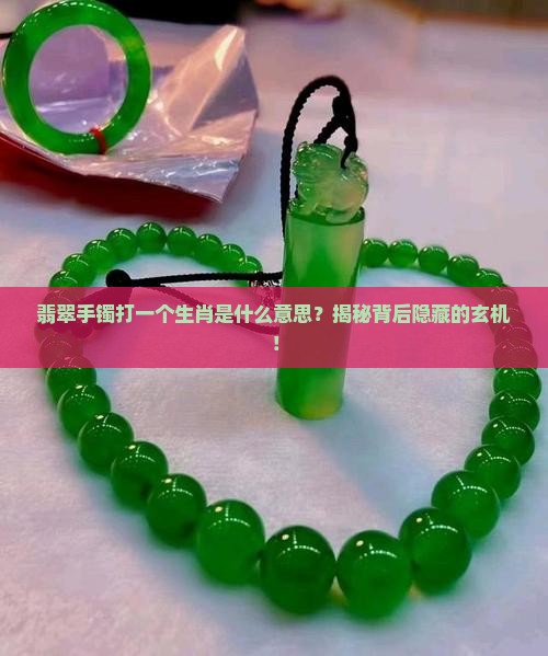 翡翠手镯打一个生肖是什么意思
