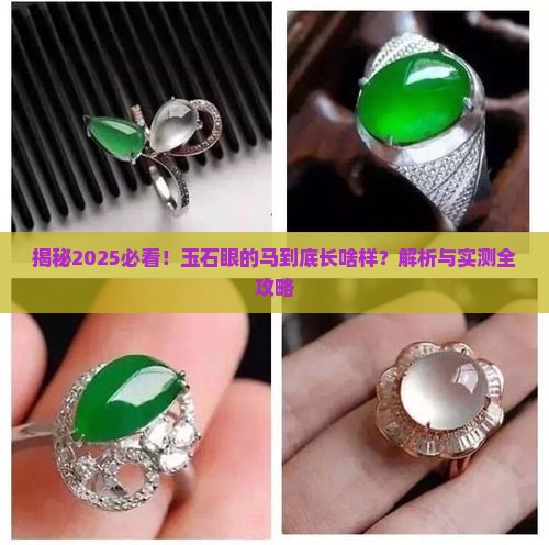 玉石眼的马是什么样子