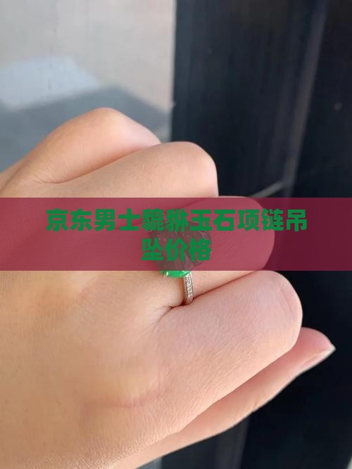 男貔貅玉石项链
