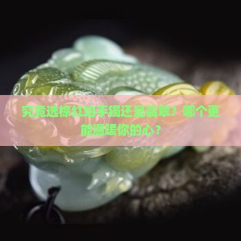 究竟选棕红珀手镯还是翡翠？哪个更能温暖你的心？