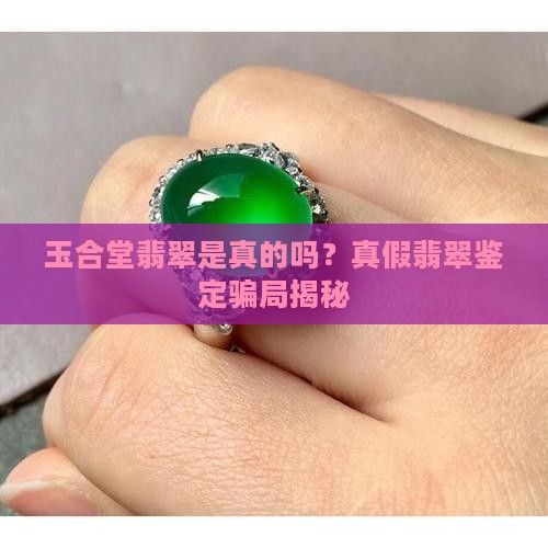 玉合堂翡翠是真的吗