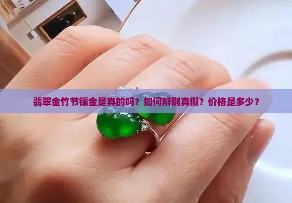 翡翠金竹节镶金是真的吗