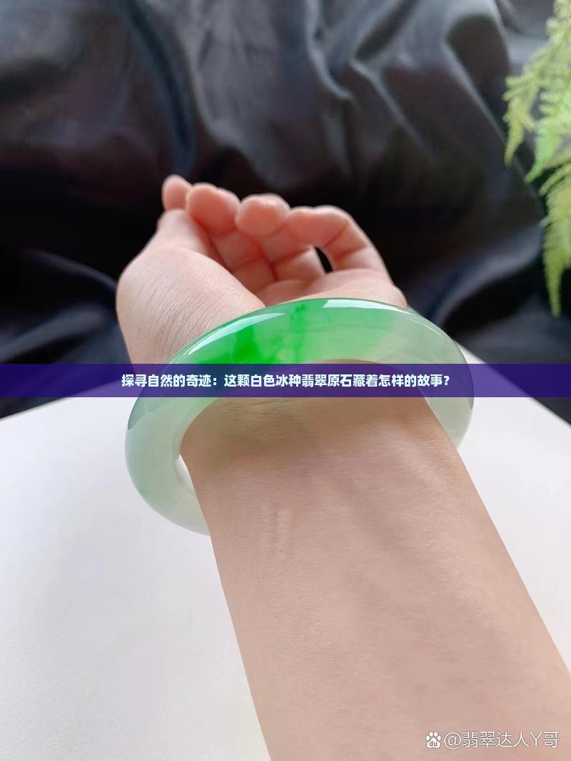 白色冰种翡翠原石