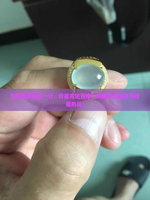 翡翠种差一分价差百倍