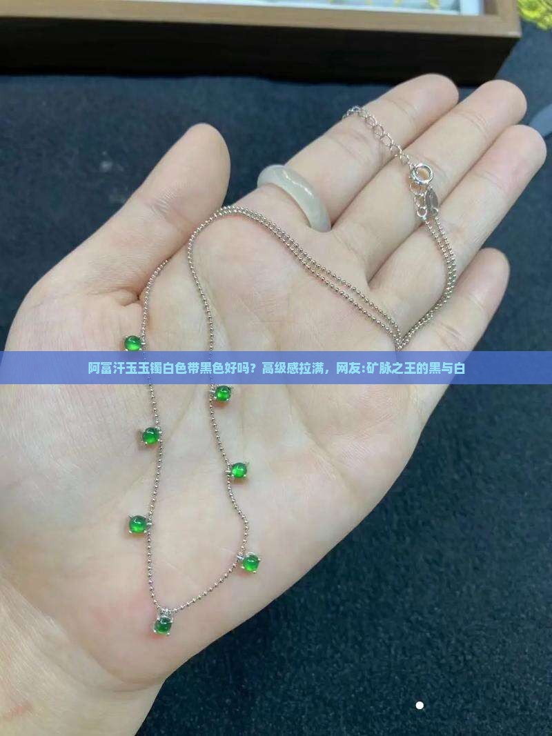 阿富汗玉玉镯白色带黑色好吗