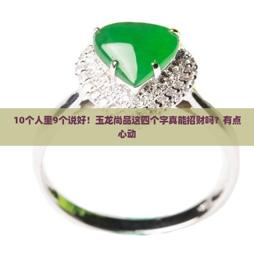 玉龙尚品这四个字招财吗
