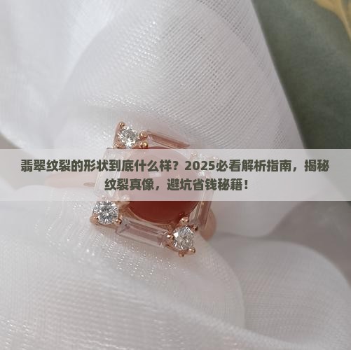 翡翠纹裂的形状