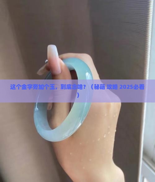 一个金字旁一个玉石的玉念什么