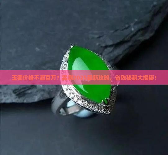 玉镯没有一百万的价格