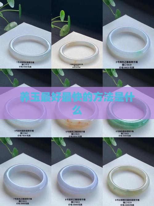 养玉最好最快的方法