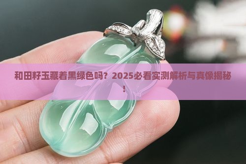和田籽玉有黑绿色的吗