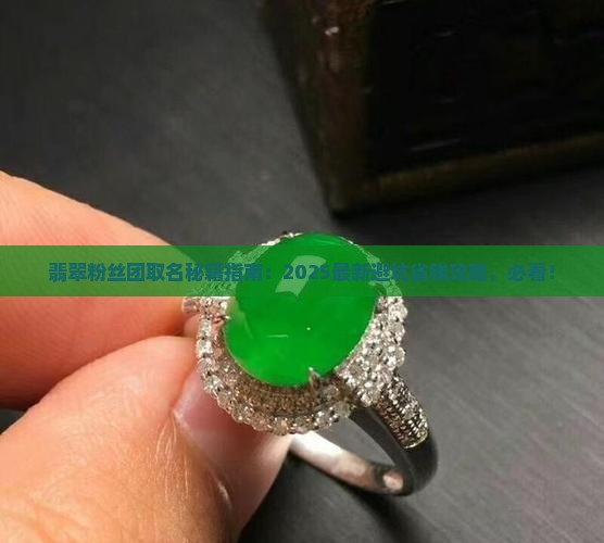 翡翠粉丝团取名 翡翠粉丝团取名