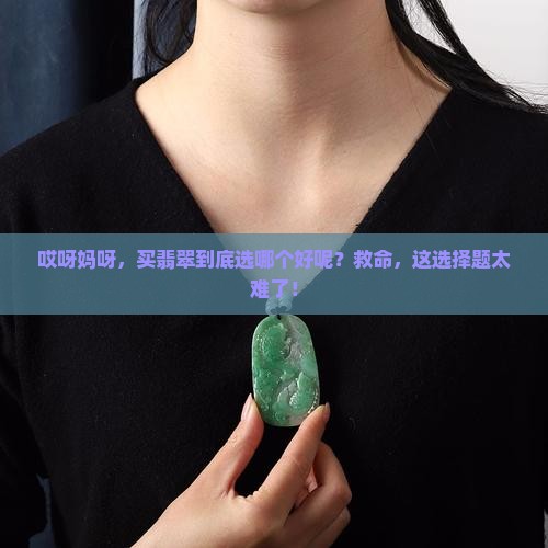 翡翠哪个好点