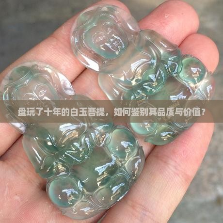 盘十年的白玉菩提