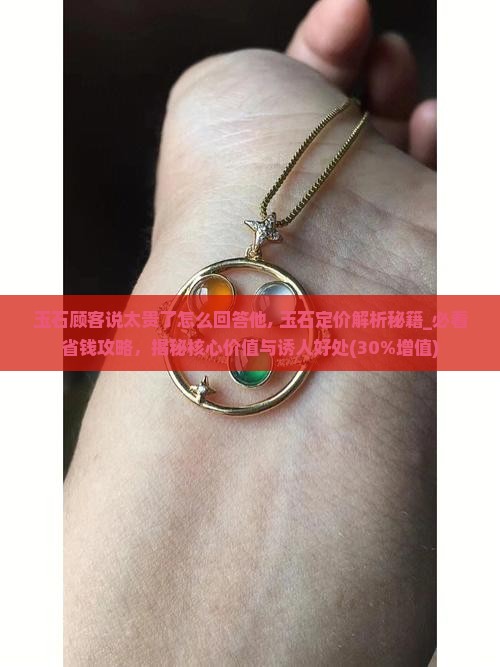 玉石顾客说太贵了怎么回答他