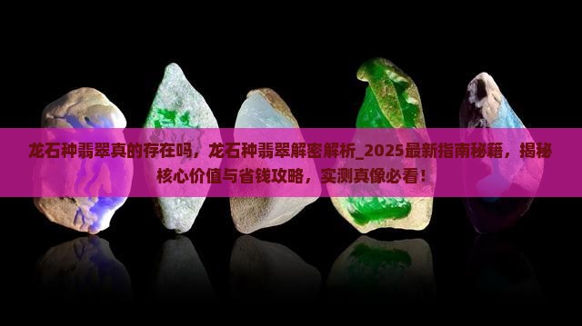 龙石种翡翠真的存在吗